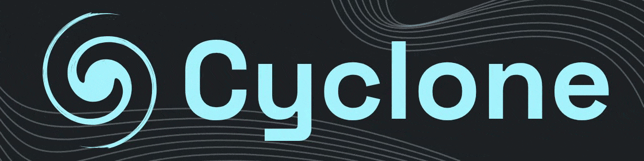 Cyclone UI's logo banner