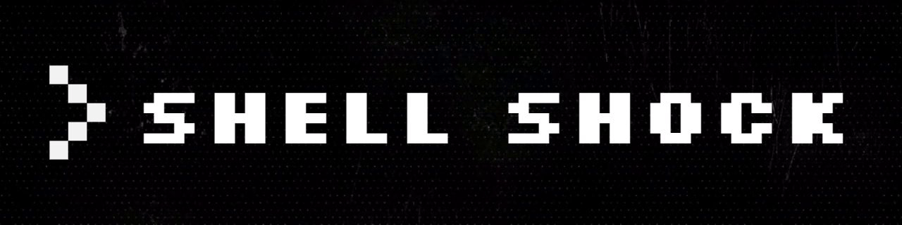 Shell Shock's logo banner