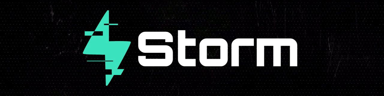 Storm Software's logo banner
